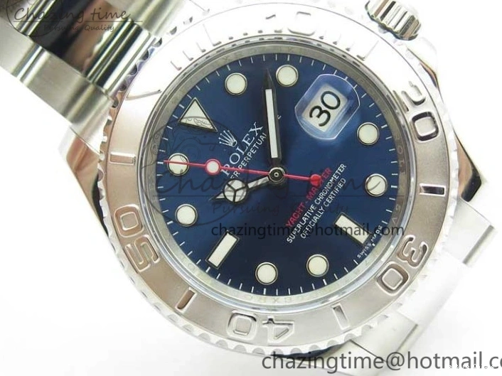 0601 Yacht-Master 116622 ARF 1:1 Best Edition 904L Steel Blue Dial on SS Bracelet A OnTrend 3231